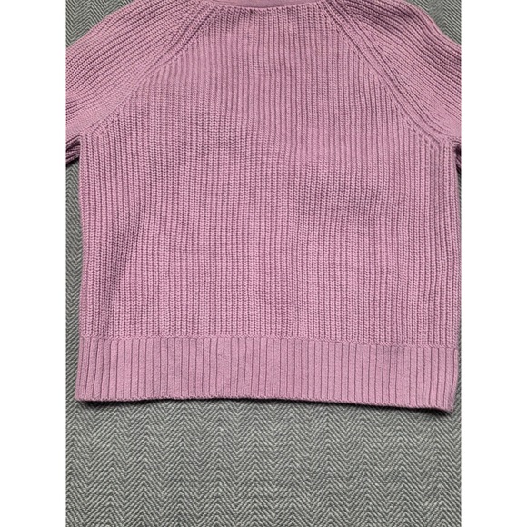 Old Navy Womens XS Mauve Pink Ribbed Shaker Knit V-Neck Button Front Cardigan - Picture 8 of 10